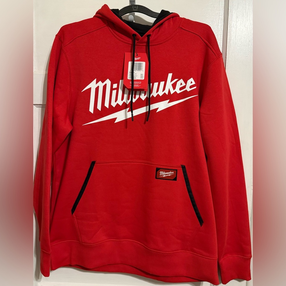 Milwaukee Tools 352R-L Hooded sweatshirt hoodie pullover Large